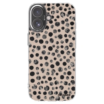Picasee Apple iPhone 17 Hülle - Transparentes Silikon - Dots