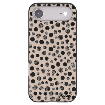 Picasee Apple iPhone Air Hülle - Schwarzes Silikon - Dots