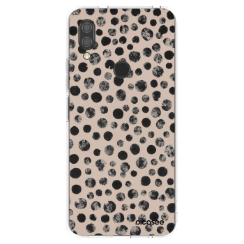 Picasee Xiaomi Redmi 7 Hülle - Transparentes Silikon - Dots