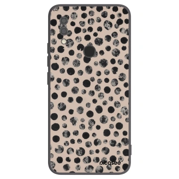 Picasee Xiaomi Redmi 7 Hülle - Schwarzes Silikon - Dots