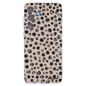 Picasee Samsung Galaxy S25 FE 5G Hülle - Transparentes Silikon - Dots