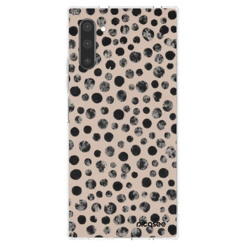 Picasee Samsung Galaxy Note 10 N970F Hülle - Transparentes Silikon - Dots
