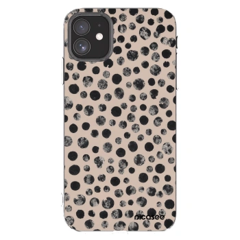 Picasee Apple iPhone 11 Hülle - Transparentes Silikon - Dots