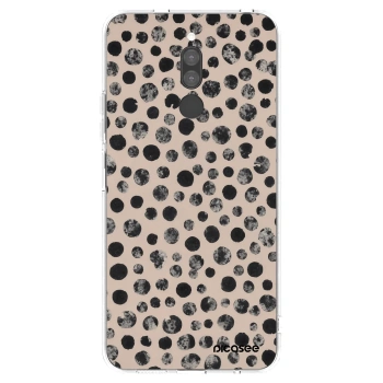 Picasee Xiaomi Redmi 8 Hülle - Transparentes Silikon - Dots