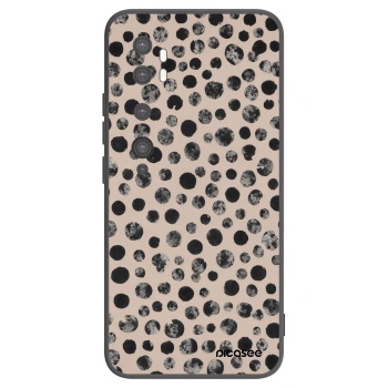 Picasee Xiaomi Mi Note 10 (Pro) Hülle - Schwarzes Silikon - Dots