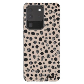 Picasee Samsung Galaxy S20 Ultra 5G G988F Hülle - Transparentes Silikon - Dots