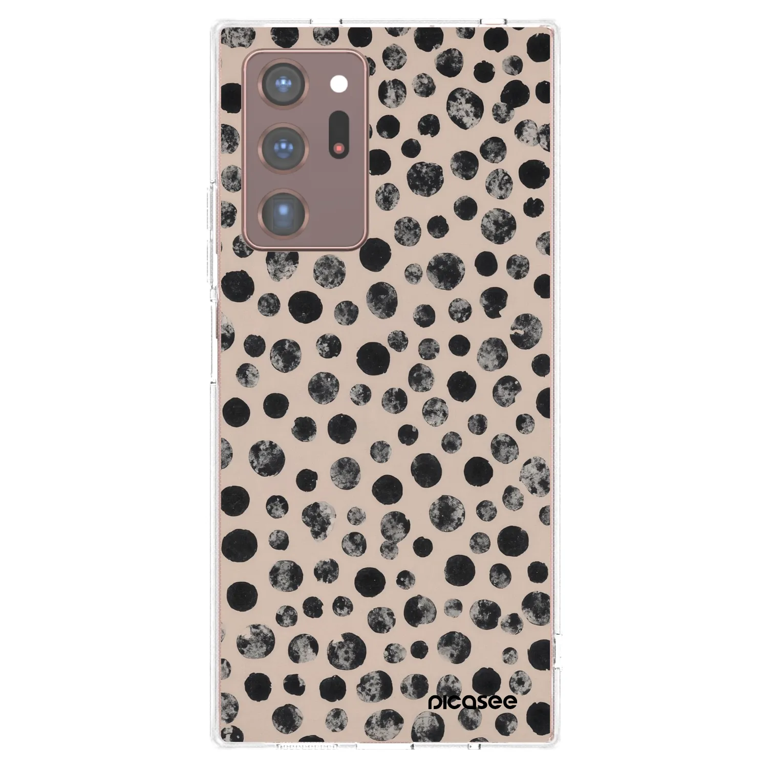 Picasee Samsung Galaxy Note 20 Ultra Hülle - Transparentes Silikon - Dots