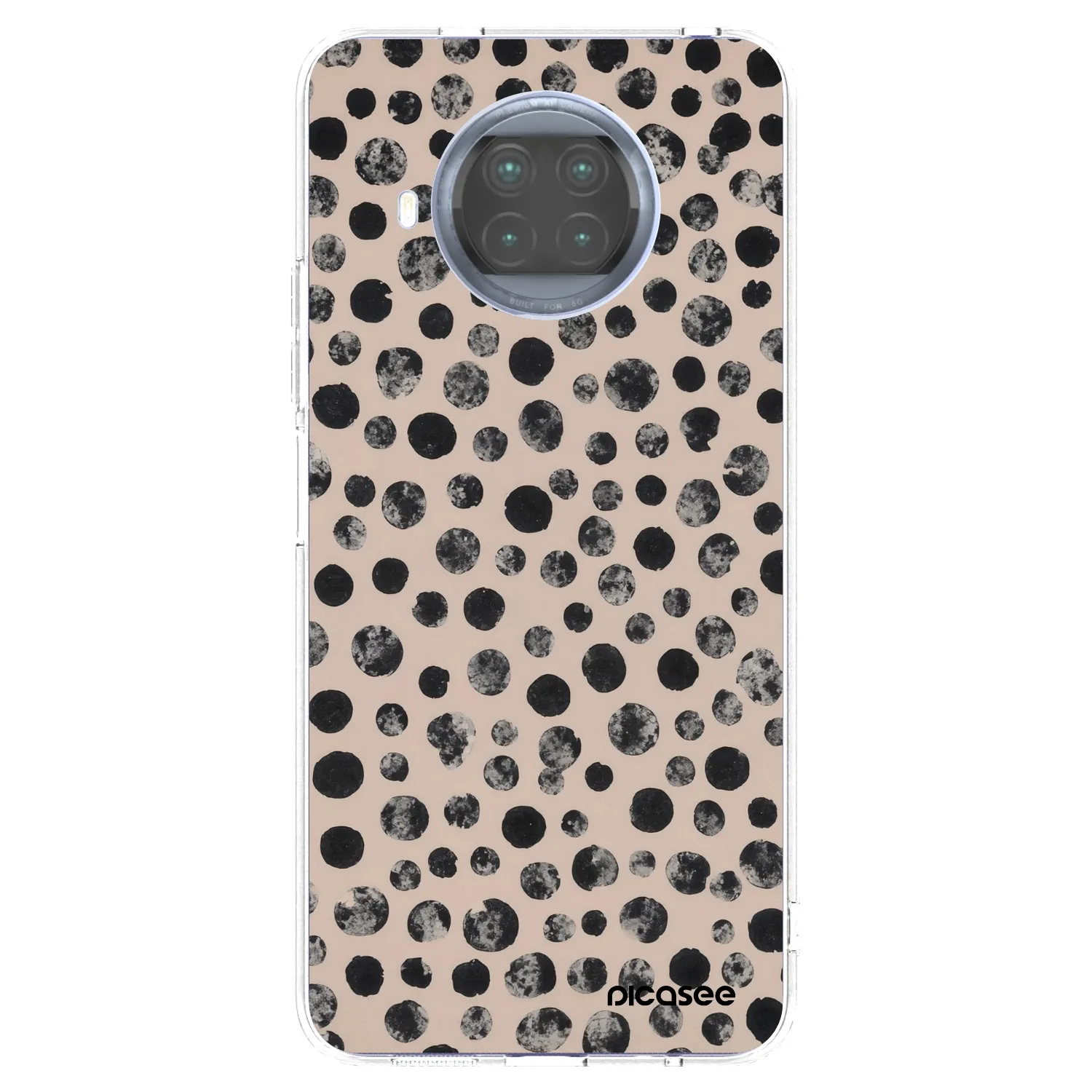 Picasee Xiaomi Mi 10T Lite Hülle - Transparentes Silikon - Dots