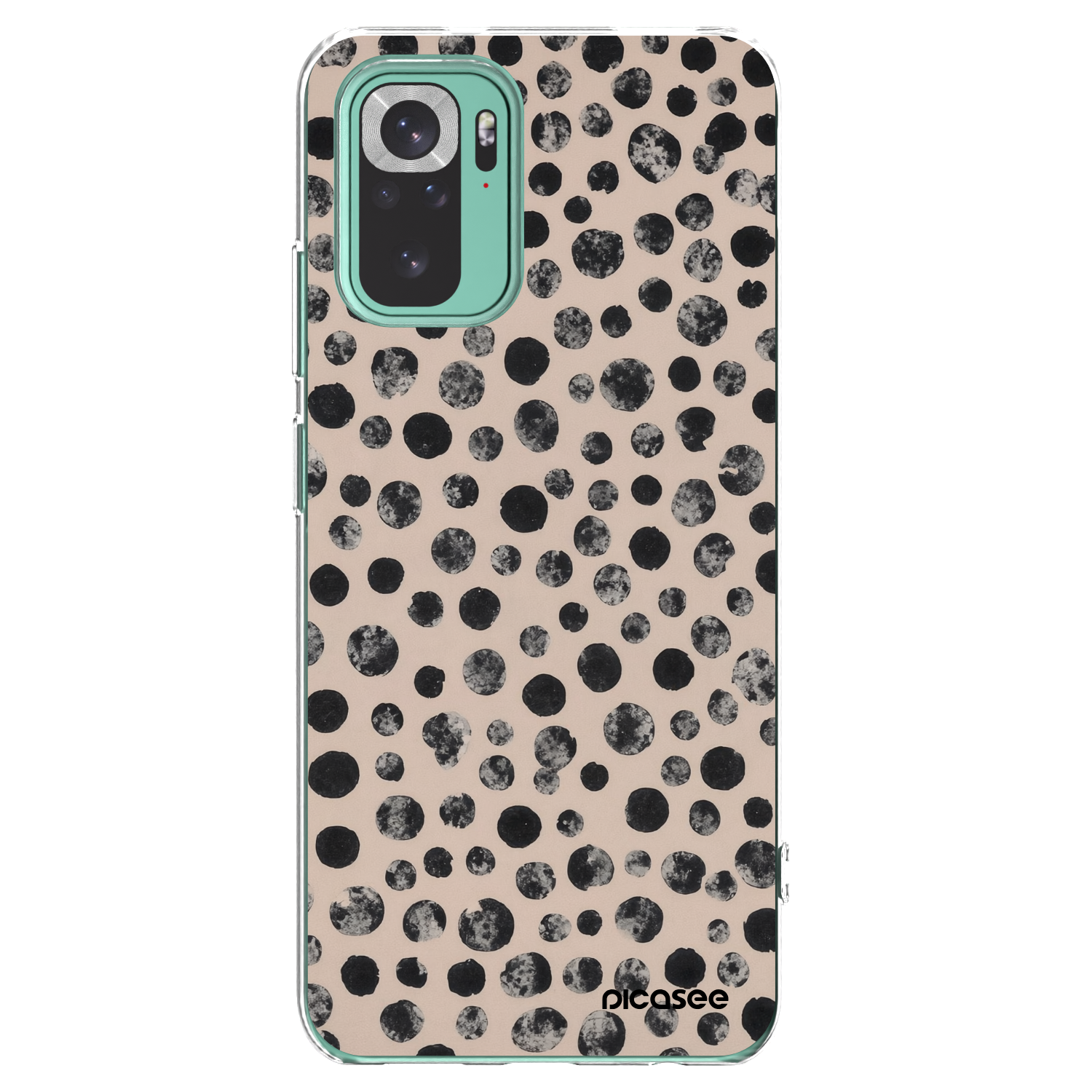 Picasee Xiaomi Redmi Note 10 Pro Hülle - Transparentes Silikon - Dots