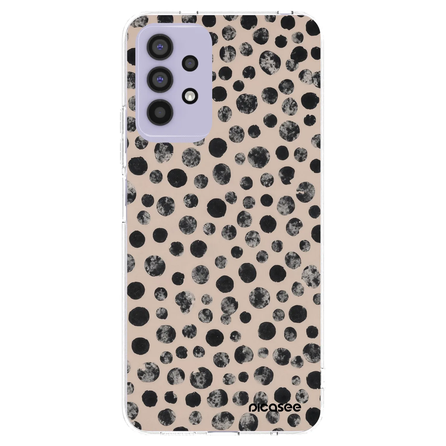 Picasee Samsung Galaxy A32 4G SM-A325F Hülle - Transparentes Silikon - Dots