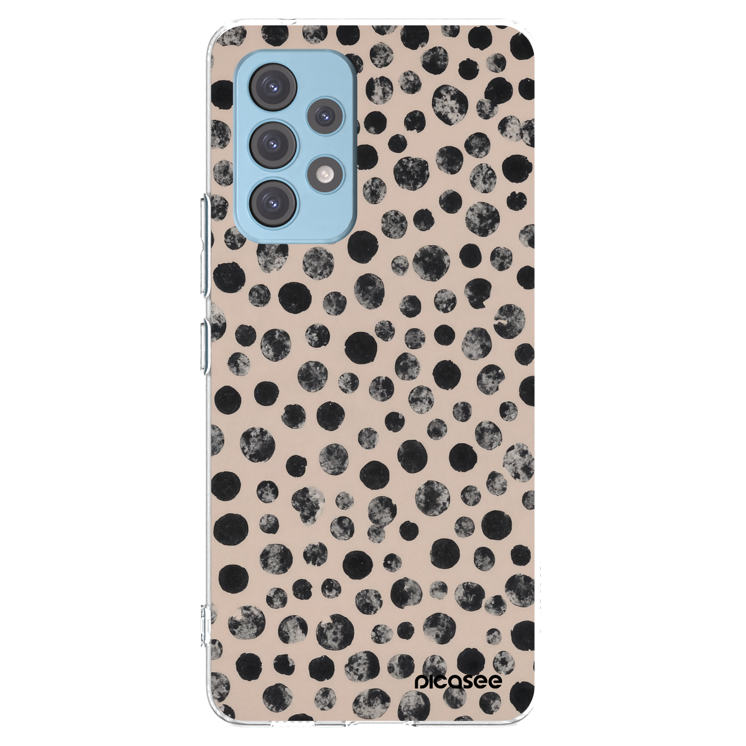 Picasee Samsung Galaxy A53 5G A536 Hülle - Transparentes Silikon - Dots