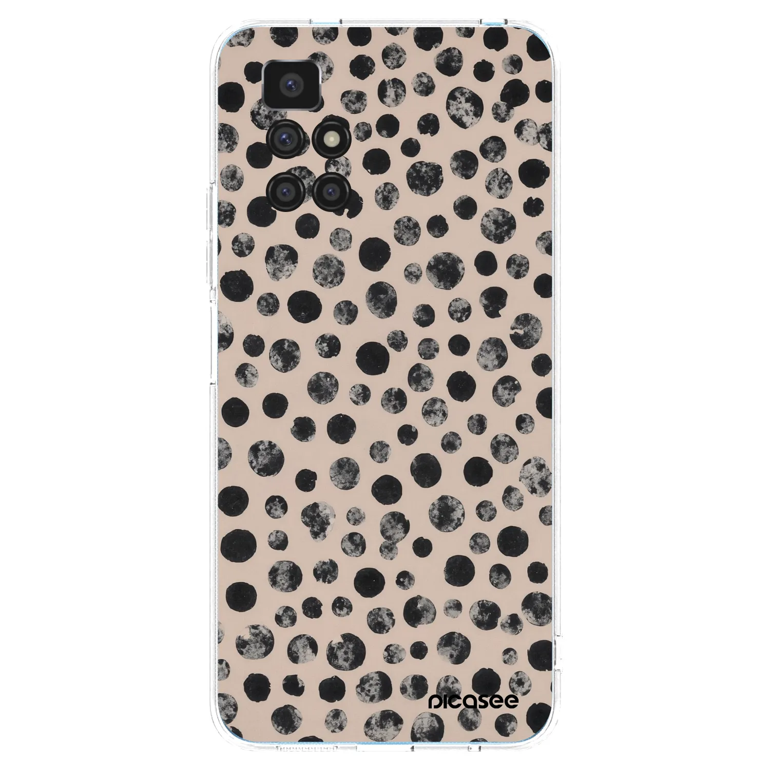 Picasee Xiaomi Redmi 10 (2022) Hülle - Transparentes Silikon - Dots