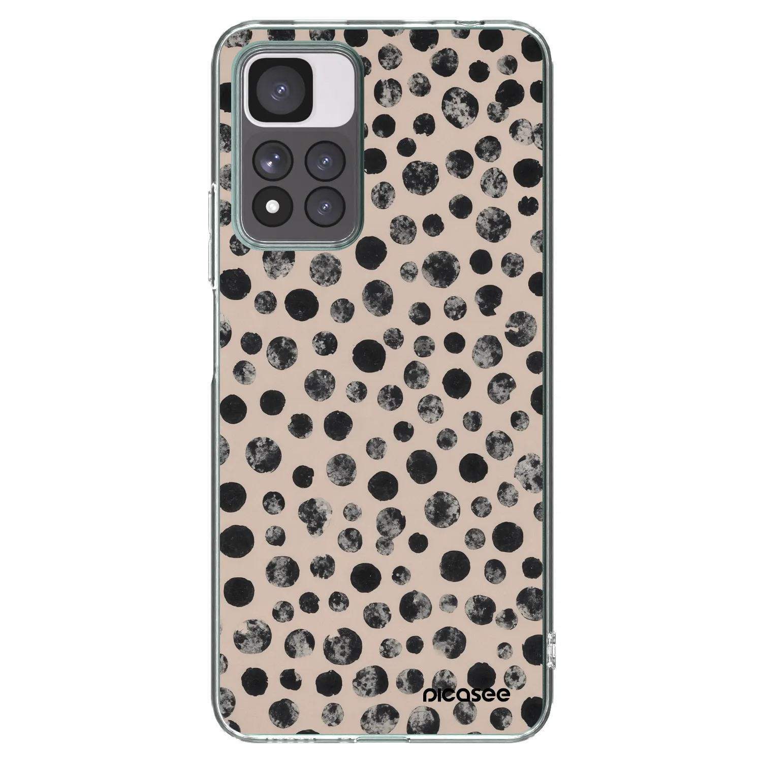 Picasee Xiaomi Redmi Note 11 Pro+ 5G Hülle - Transparentes Silikon - Dots