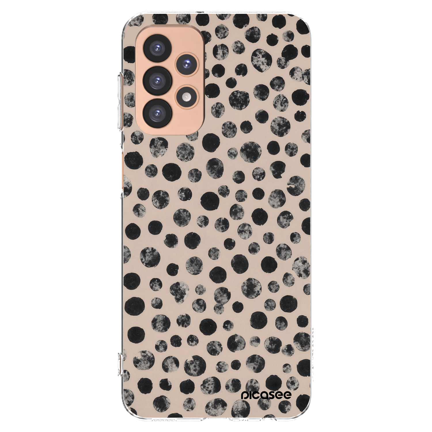 Picasee Samsung Galaxy A23 A236B 5G Hülle - Transparentes Silikon - Dots