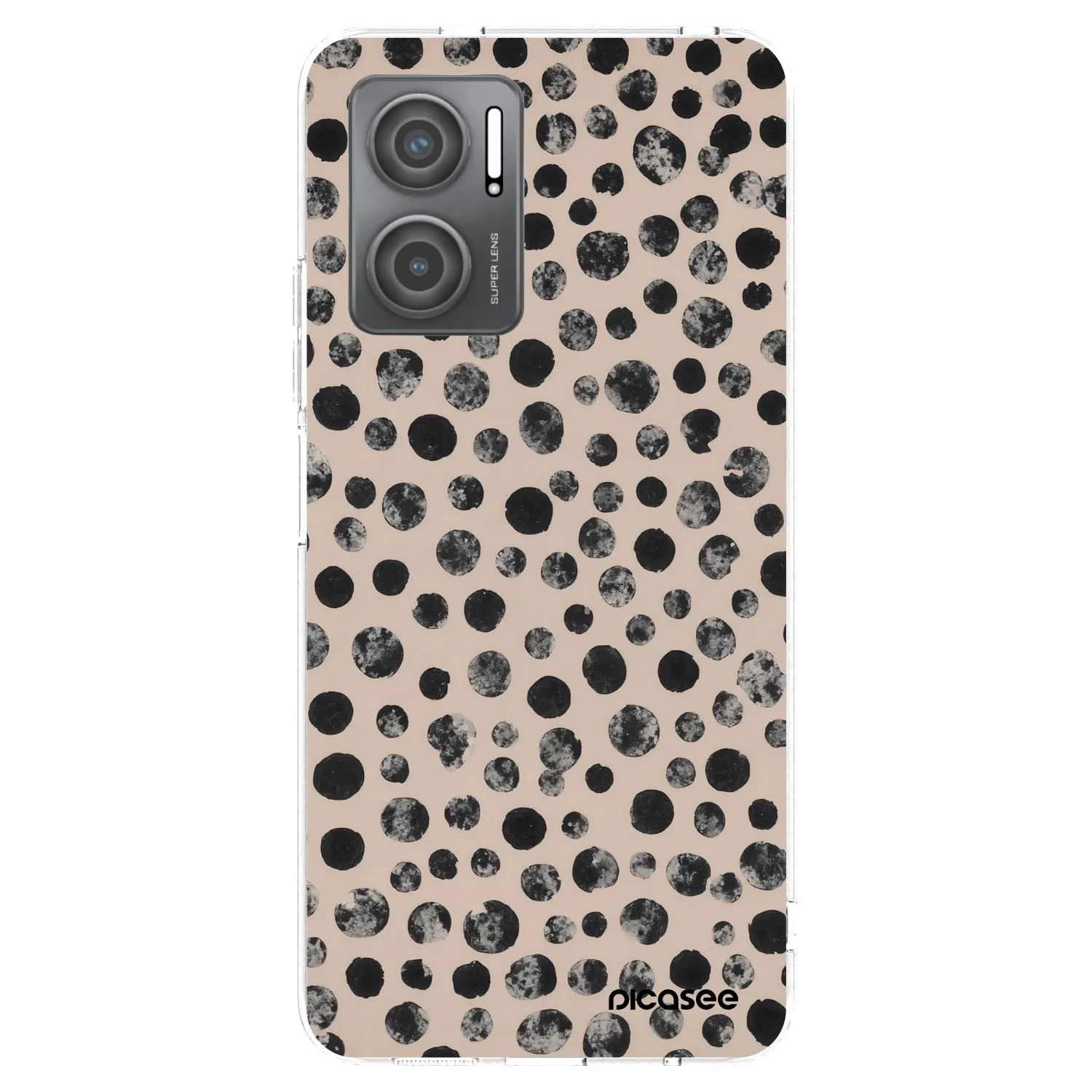 Picasee Xiaomi Redmi 10 5G Hülle - Transparentes Silikon - Dots