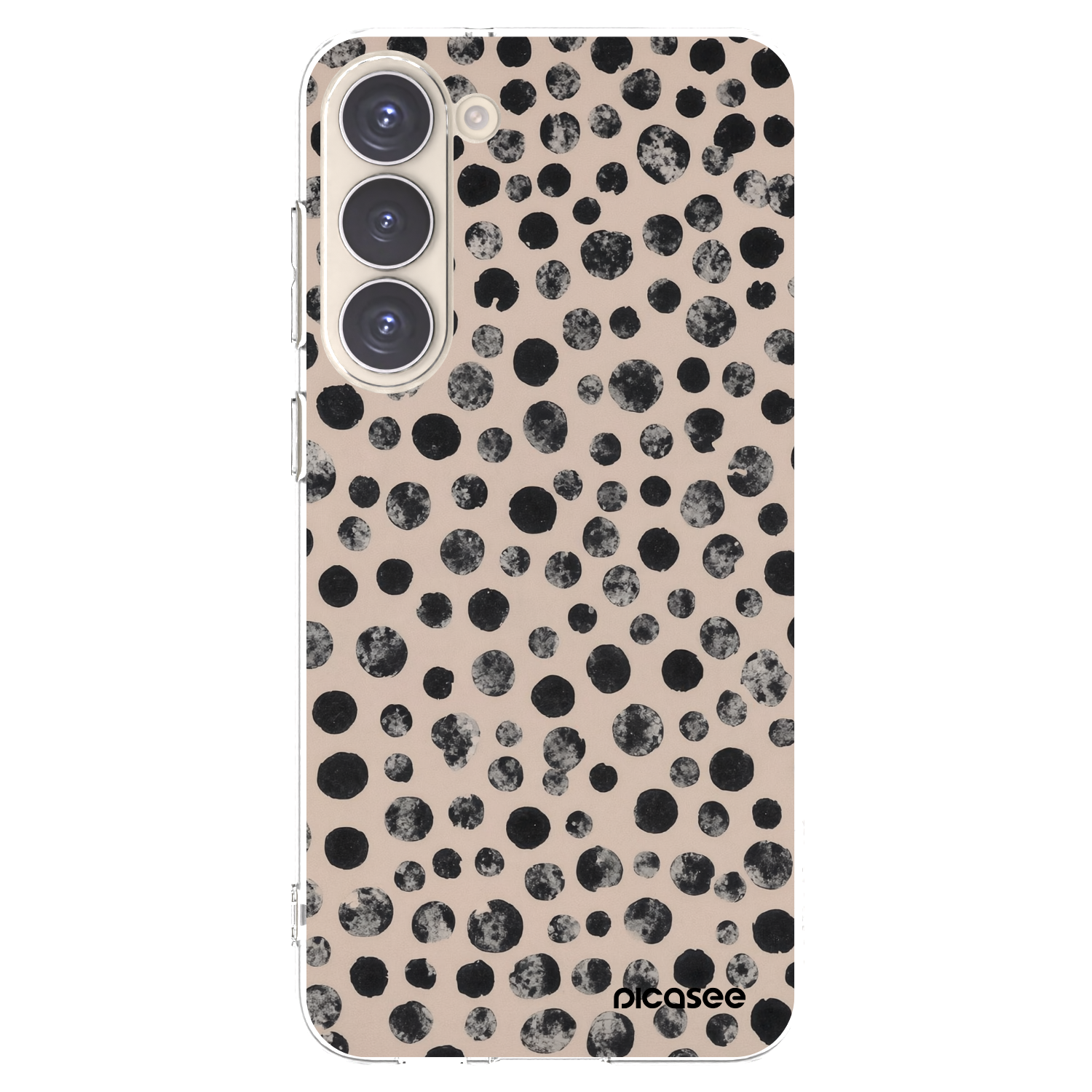 Picasee Samsung Galaxy S23+ 5G Hülle - Transparentes Silikon - Dots