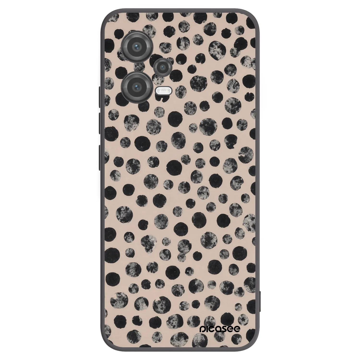 Picasee Xiaomi Poco X5 Hülle - Schwarzes Silikon - Dots