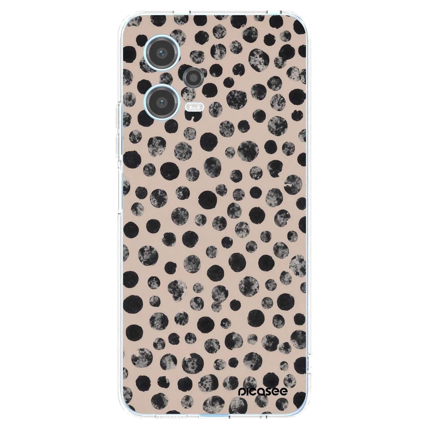 Picasee Xiaomi Redmi Note 12 5G Hülle - Transparentes Silikon - Dots