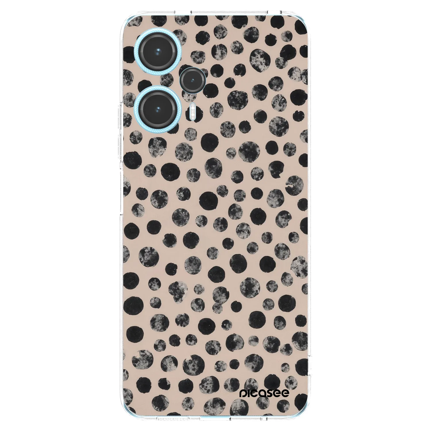 Picasee Xiaomi Poco F5 Hülle - Transparentes Silikon - Dots