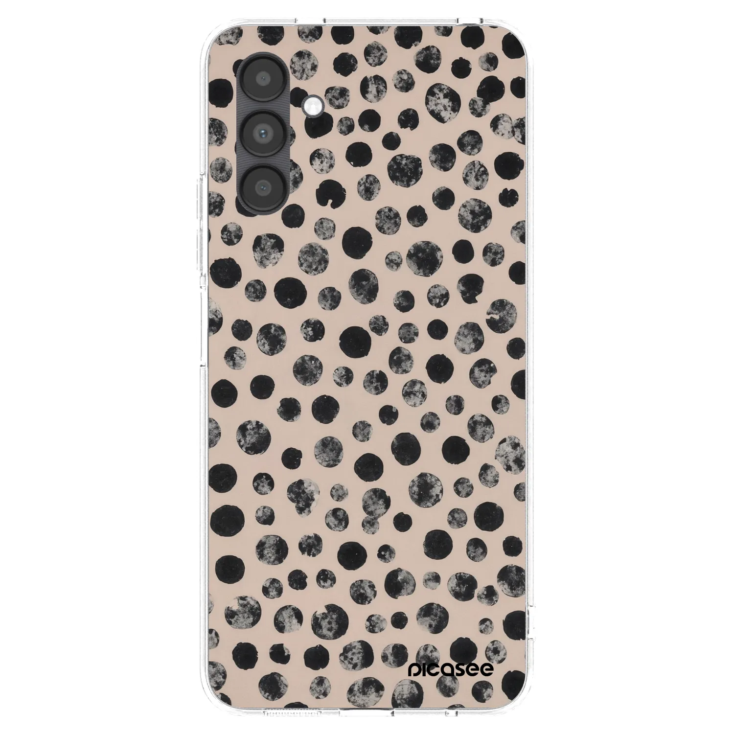 Picasee Samsung Galaxy A04s A047F Hülle - Transparentes Silikon - Dots