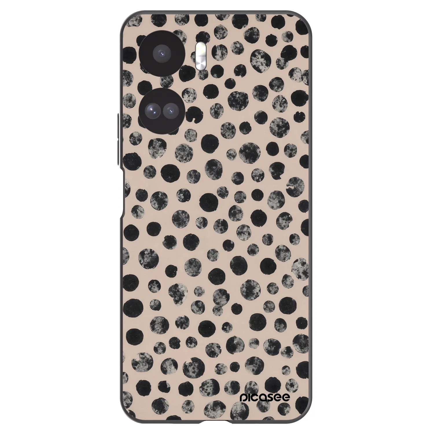 Picasee Honor 90 Lite 5G Hülle - Schwarzes Silikon - Dots