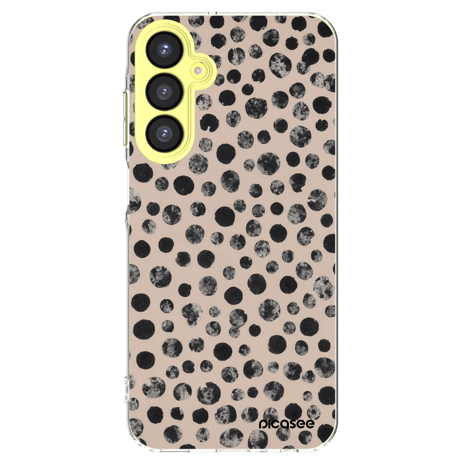 Picasee Samsung Galaxy A25 A256B 5G Hülle - Transparentes Silikon - Dots