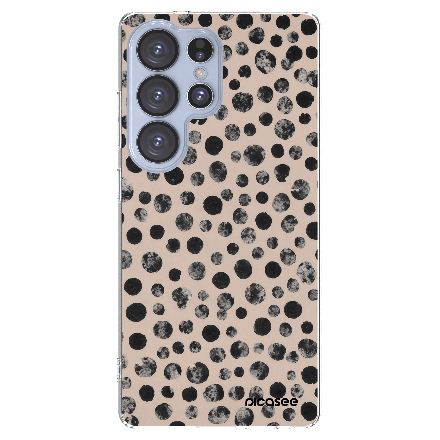 Picasee Samsung Galaxy S25 Ultra 5G Hülle - Transparentes Silikon - Dots