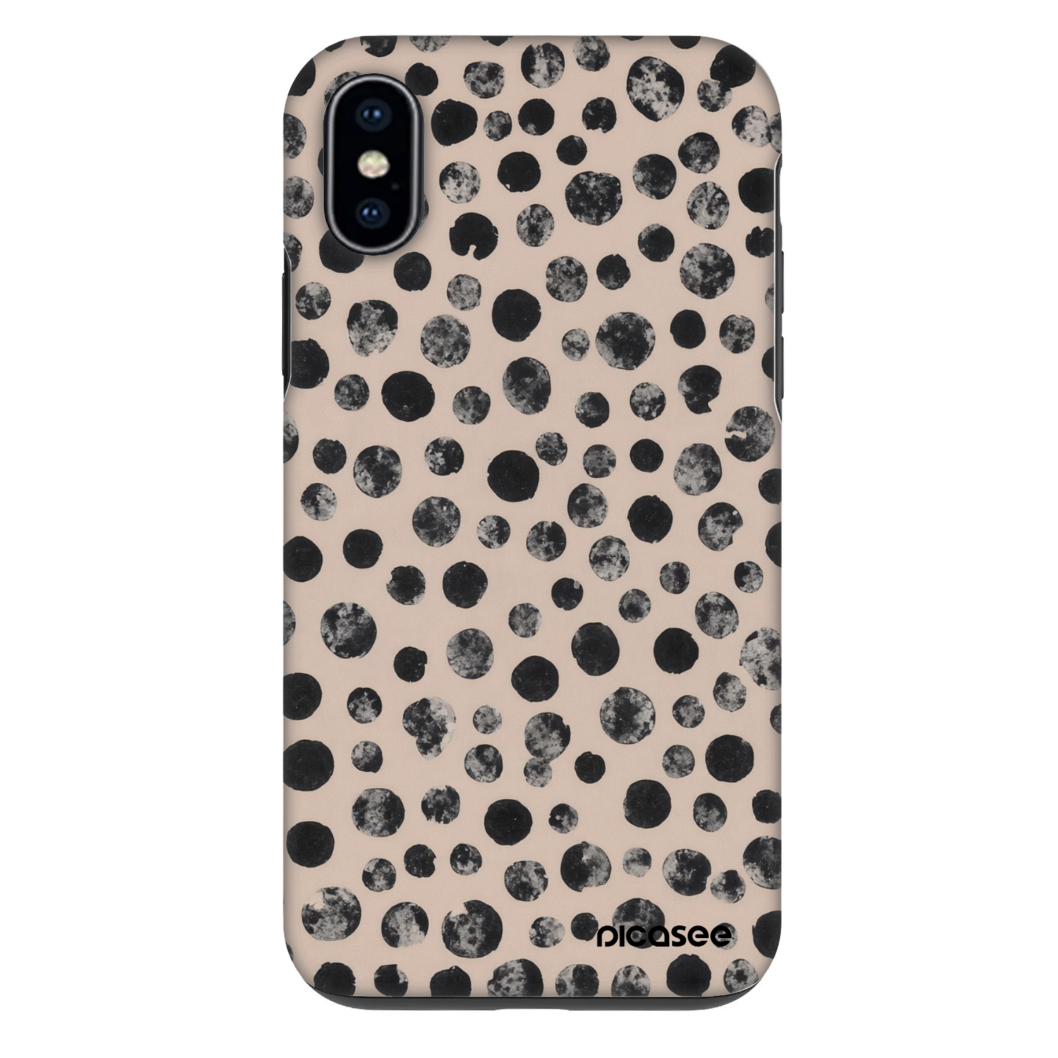 Picasee Fashion Case für Apple iPhone X/XS - Dots