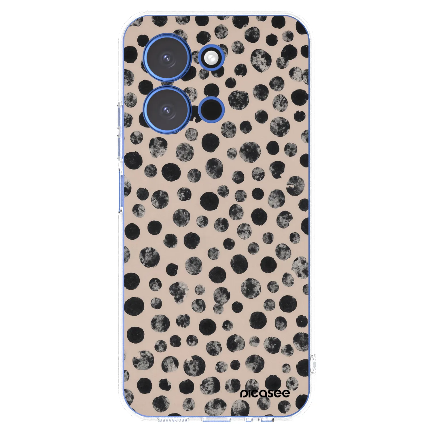 Picasee Xiaomi Redmi 15C 4G Hülle - Transparentes Silikon - Dots