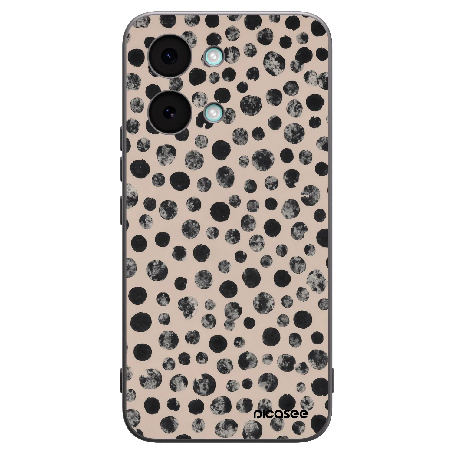 Picasee Xiaomi Poco X8 Pro Max Hülle - Schwarzes Silikon - Dots