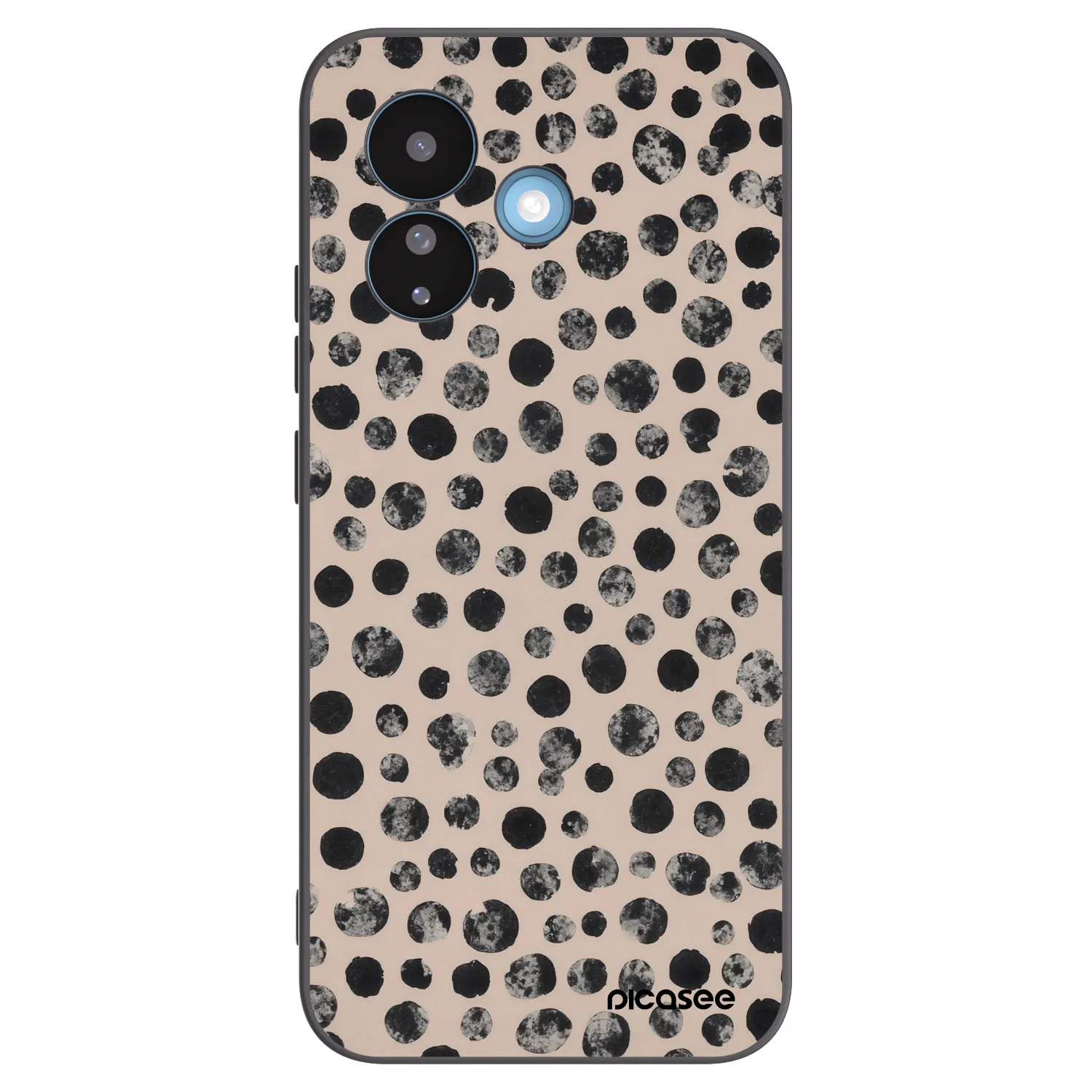 Picasee Xiaomi Redmi Note 17 Pro 5G Hülle - Schwarzes Silikon - Dots