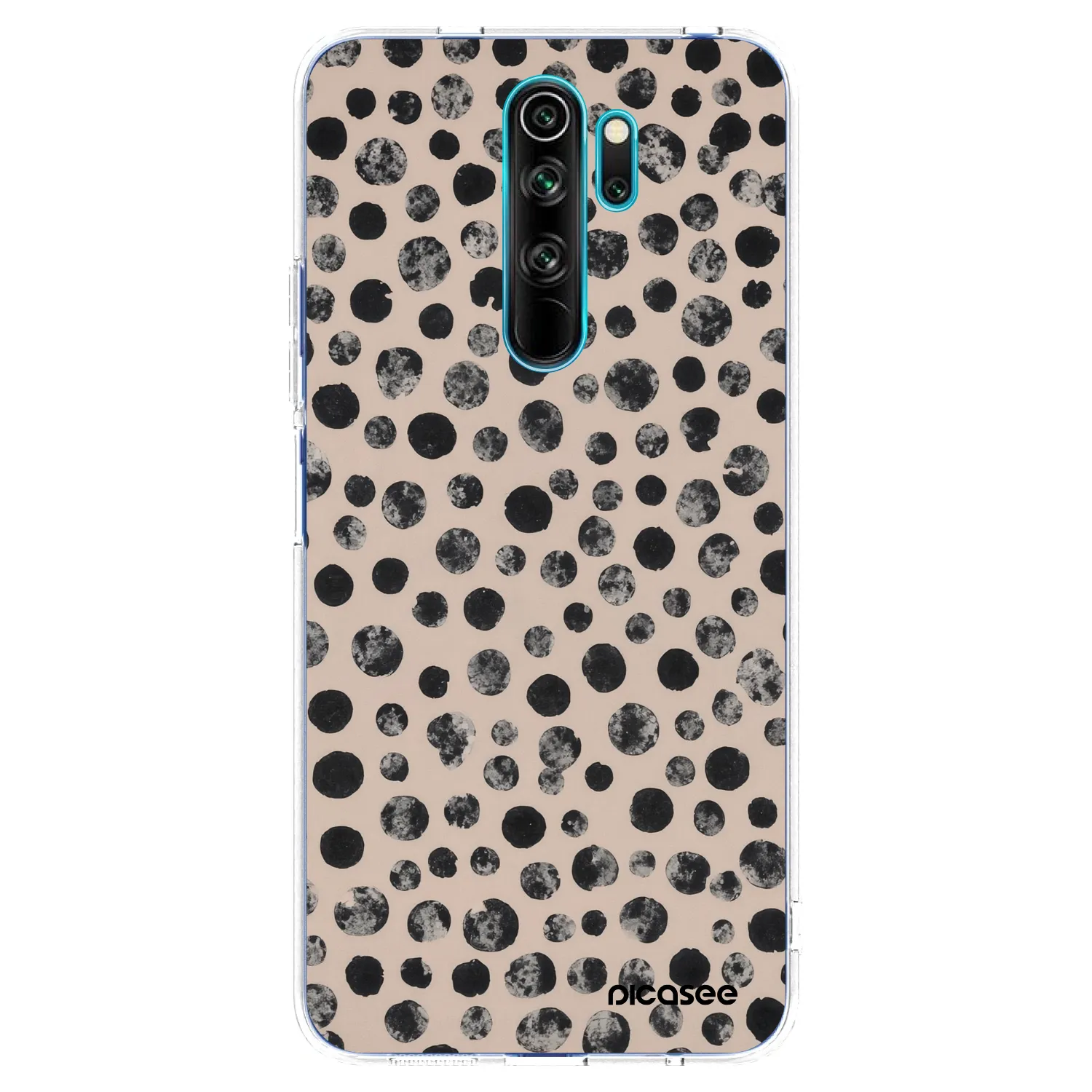 Picasee Xiaomi Redmi Note 8 Pro Hülle - Transparentes Silikon - Dots
