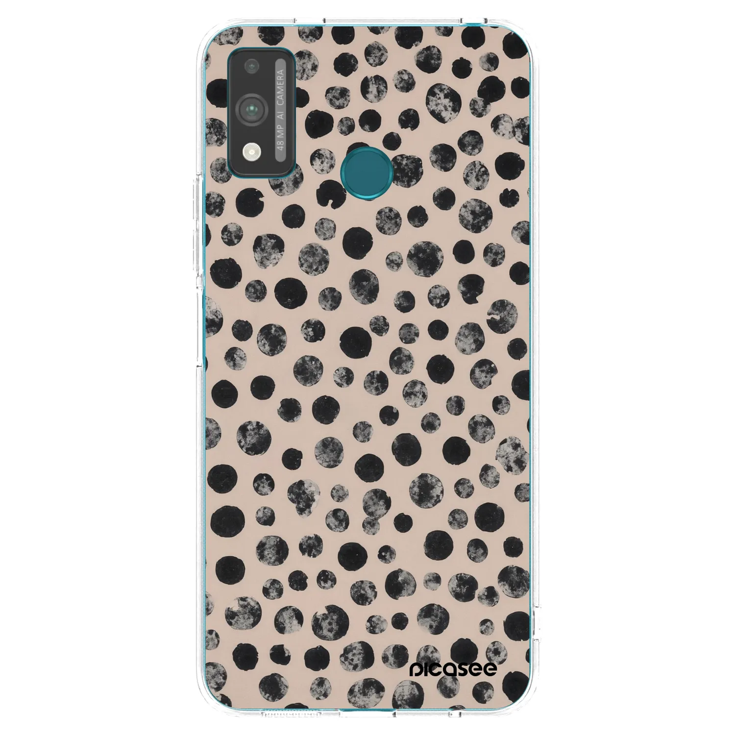 Picasee Honor 9X Lite Hülle - Transparentes Silikon - Dots