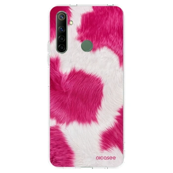 Picasee Realme 6i Hülle - Transparentes Silikon - Pink Moo