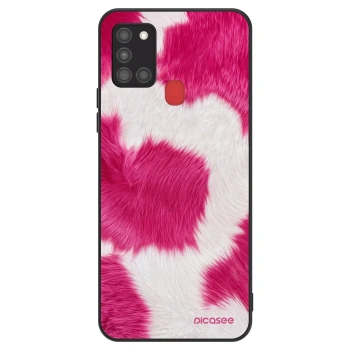 Hülle für Samsung Galaxy A21s - Pink Moo
