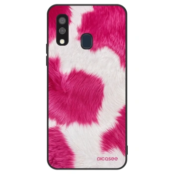 Hülle für Samsung Galaxy A40 A405F - Pink Moo