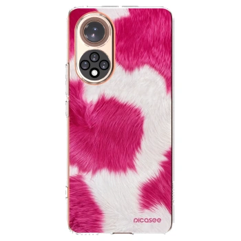 Picasee Huawei Nova 9 Hülle - Transparentes Silikon - Pink Moo