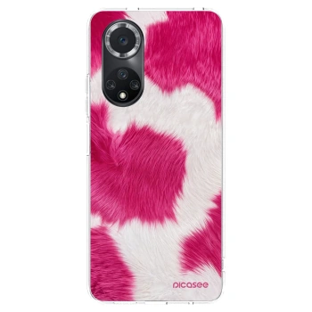 Picasee Huawei Nova 9 SE Hülle - Transparentes Silikon - Pink Moo