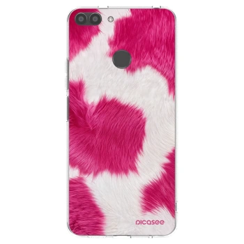 Picasee Huawei P Smart Hülle - Transparentes Silikon - Pink Moo