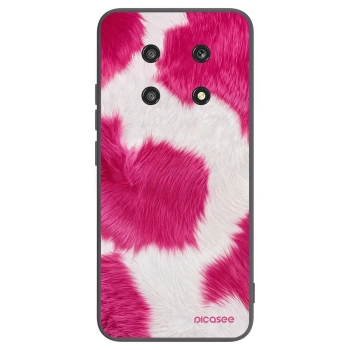 Picasee Honor Magic4 Lite 5G Hülle - Schwarzes Silikon - Pink Moo