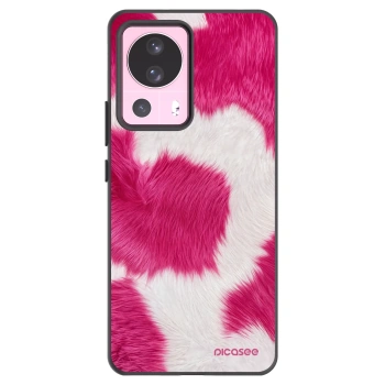 Picasee Xiaomi 13 Lite Hülle - Schwarzes Silikon - Pink Moo