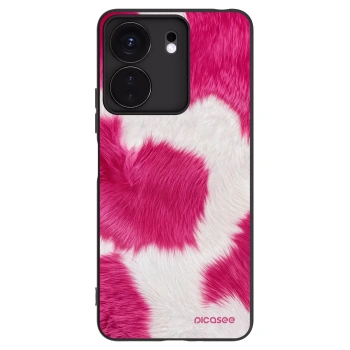 Picasee Xiaomi Redmi 13C 4G Hülle - Schwarzes Silikon - Pink Moo