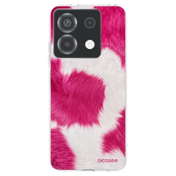 Picasee Xiaomi Poco X6 Hülle - Transparentes Silikon - Pink Moo