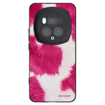 Picasee Honor Magic6 Pro Hülle - Schwarzes Silikon - Pink Moo