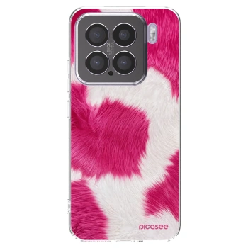 Picasee Xiaomi 15 Hülle - Transparentes Silikon - Pink Moo