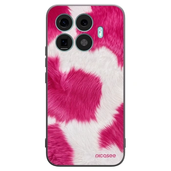 Picasee Xiaomi 17T Pro Hülle - Schwarzes Silikon - Pink Moo