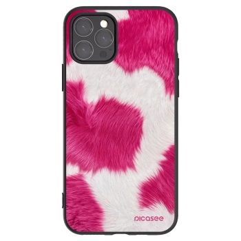 Picasee Apple iPhone 11 Pro Hülle - Schwarzes Silikon - Pink Moo