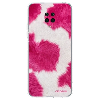 Picasee Xiaomi Redmi Note 9 Pro Hülle - Transparentes Silikon - Pink Moo