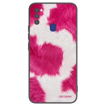 Hülle für Samsung Galaxy M21 M215F - Pink Moo