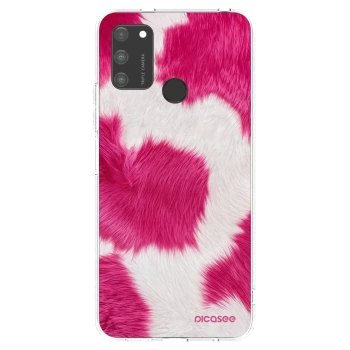 Hülle für Honor 9A - Pink Moo